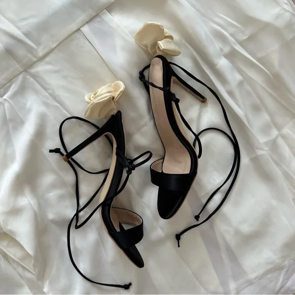 Magda style cream rose heels - Picture 1 of 6